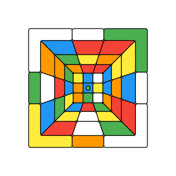 CubeIt solving a 3&times;3 cube, and back