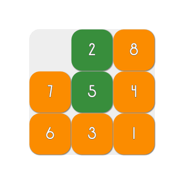 SquareIt solving a 3&times;3 board, and back