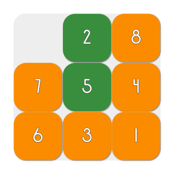 SquareIt solving a 3&times;3 board, and back